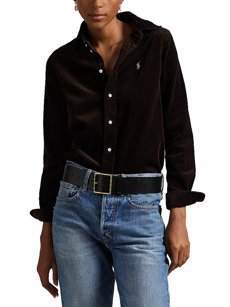 POLO RALPH LAUREN | Camicia in velluto a coste | Marrone