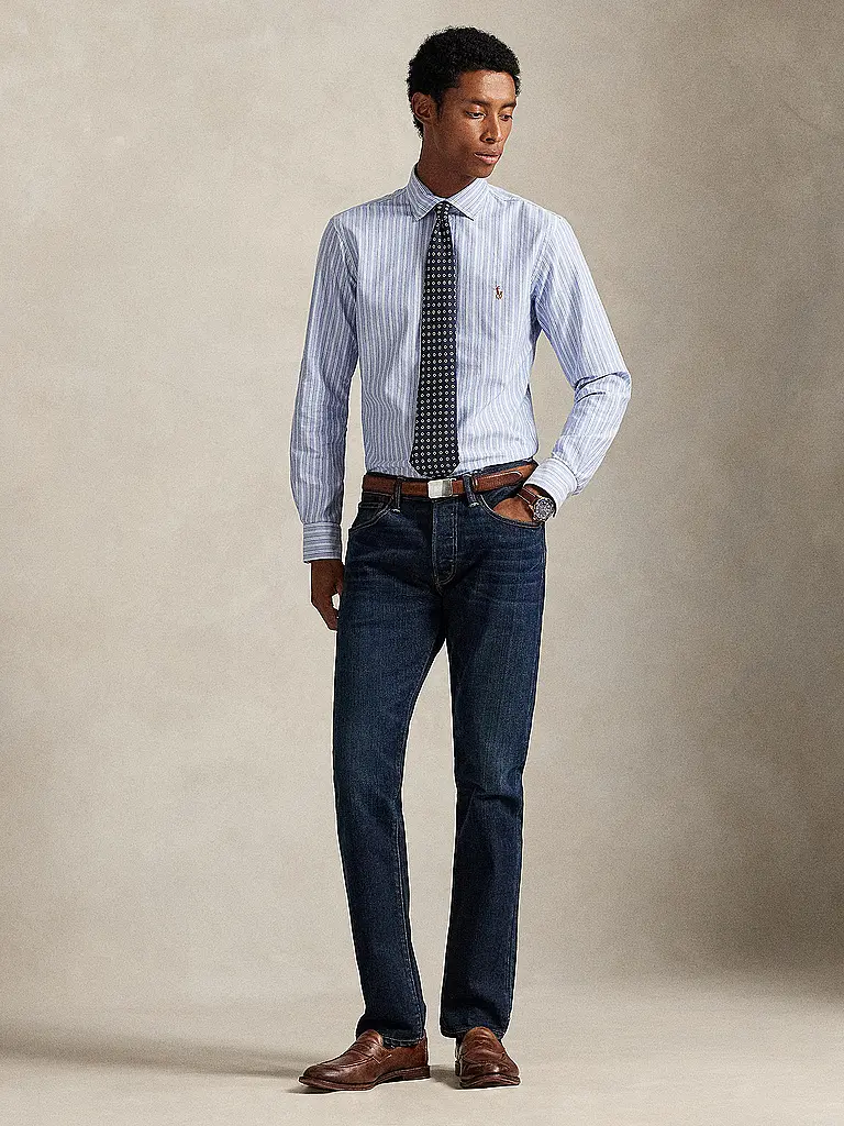 POLO RALPH LAUREN | Camicia slim fit | Blu chiaro