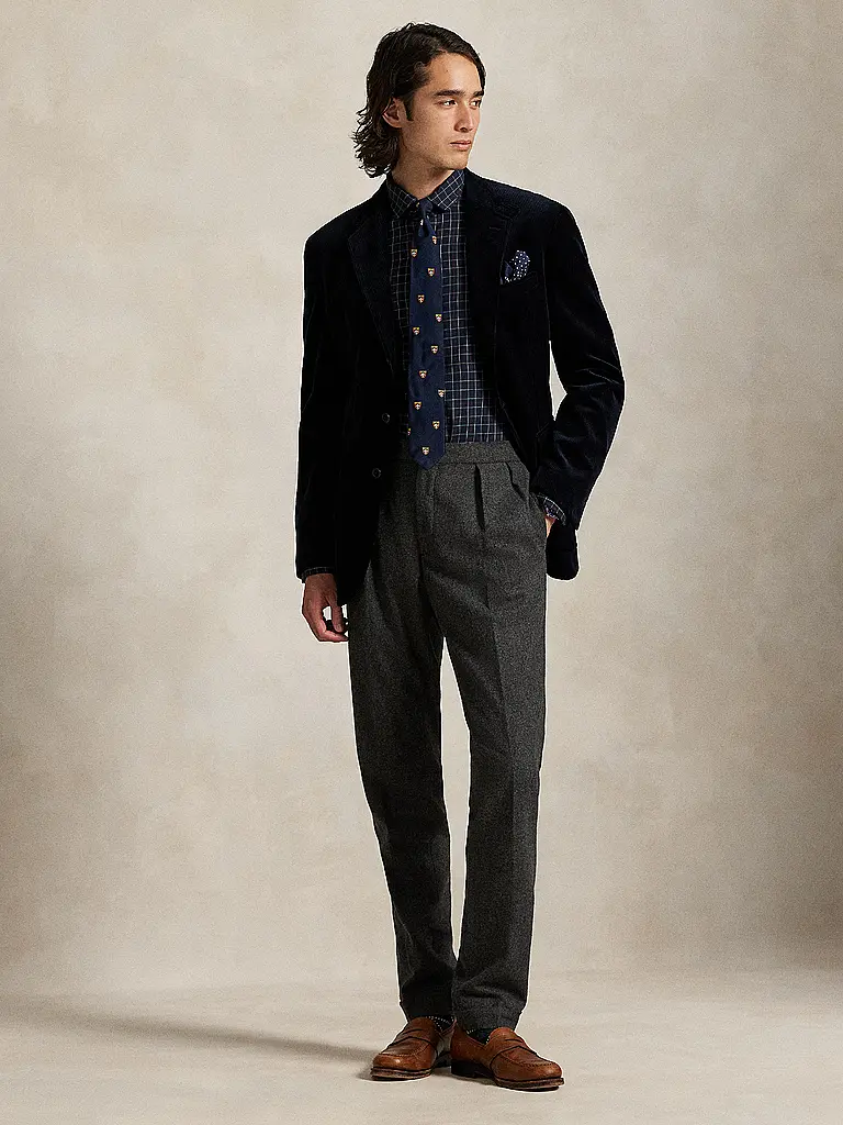 POLO RALPH LAUREN | Camicia vestibilità regular | Blu scuro