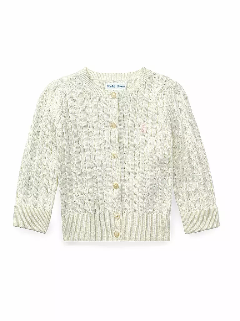 POLO RALPH LAUREN | Cardigan da bambina | Bianco
