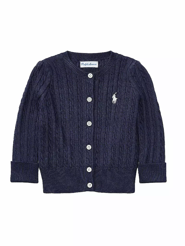 POLO RALPH LAUREN | Cardigan da neonato | Blu scuro