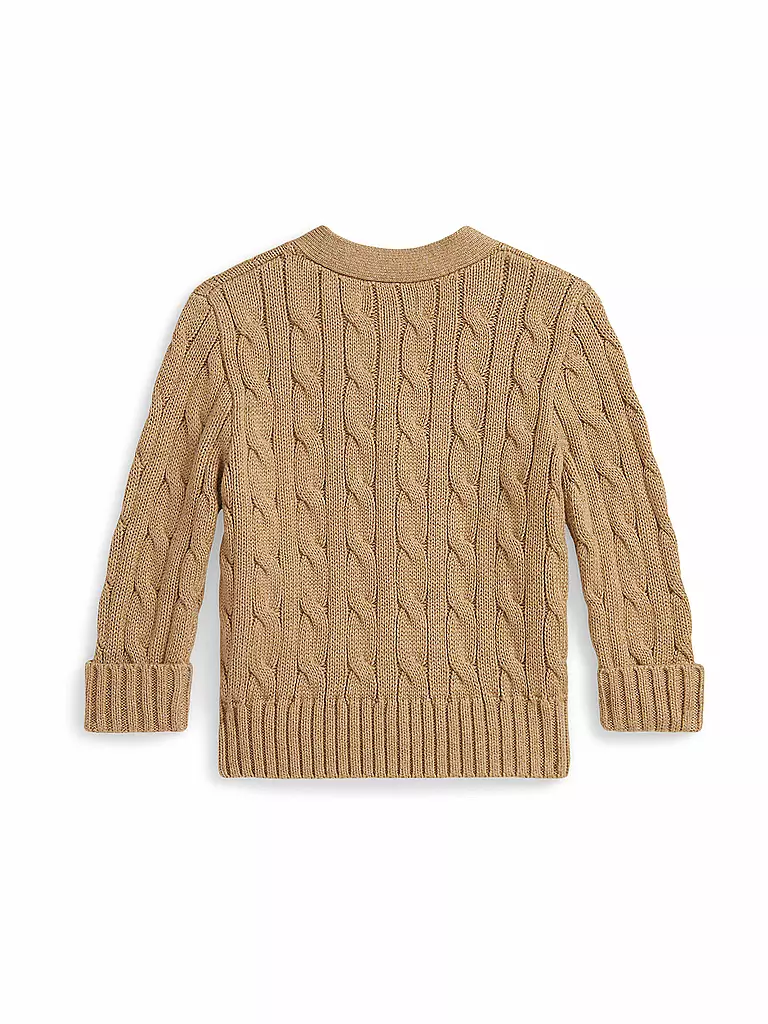 POLO RALPH LAUREN | Cardigan da neonato | Cammello