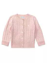 POLO RALPH LAUREN | Cardigan in maglia per neonata | Rosa
