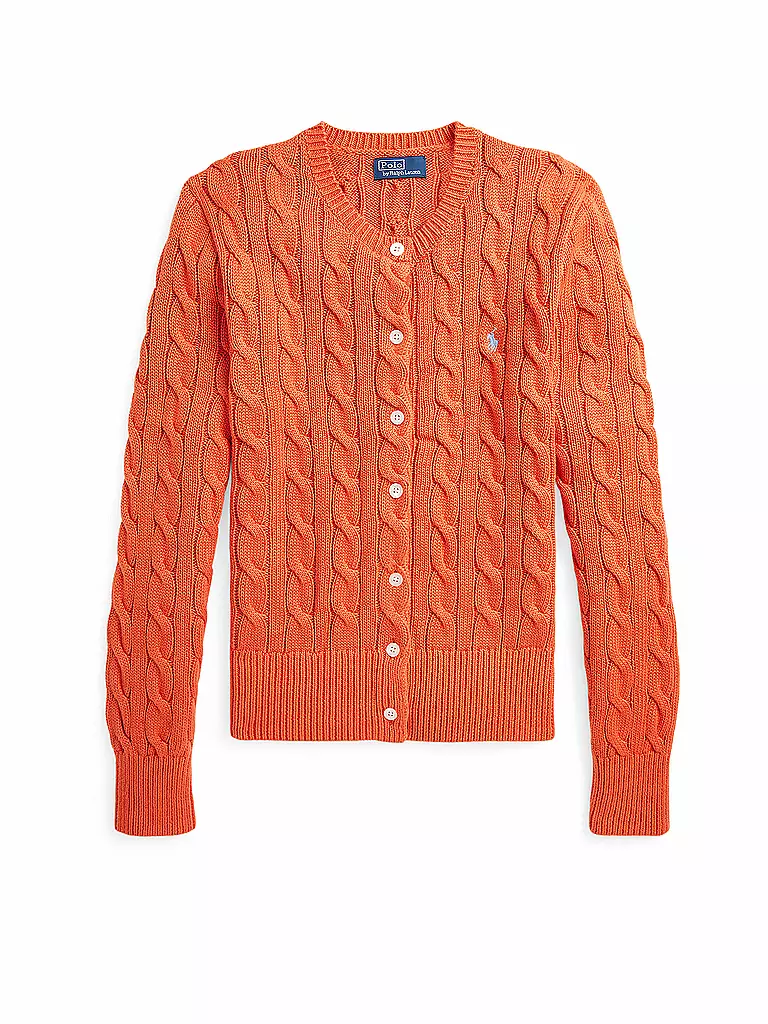 POLO RALPH LAUREN | Cardigan Slim Fit | Arancione