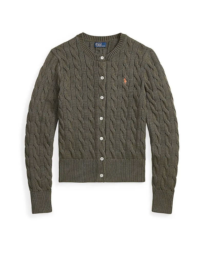 POLO RALPH LAUREN | Cardigan slim fit | Oliva