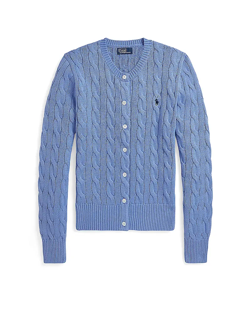 POLO RALPH LAUREN | Cardigan Slim Fit | Blu chiaro