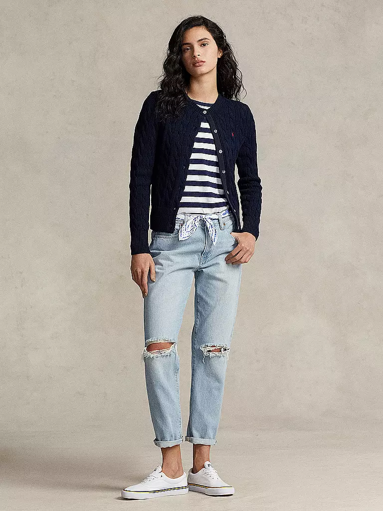 POLO RALPH LAUREN | Cardigan Slim Fit | Blu scuro