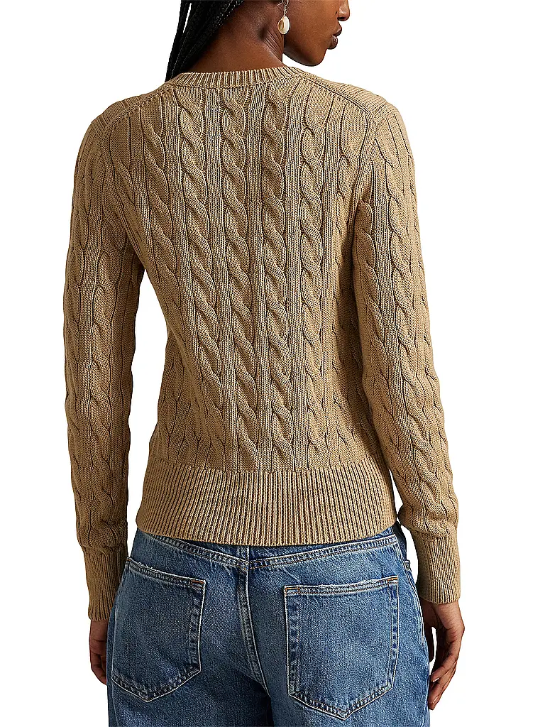 POLO RALPH LAUREN | Cardigan slim fit | Cammello