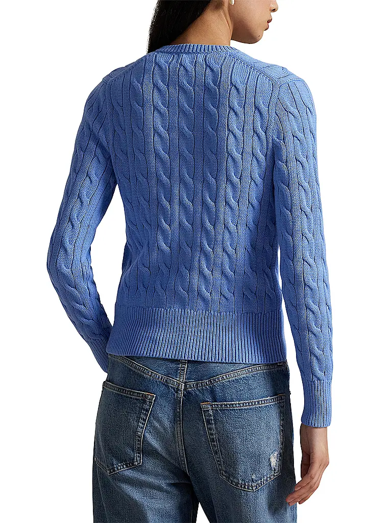 POLO RALPH LAUREN | Cardigan Slim Fit | Blu chiaro