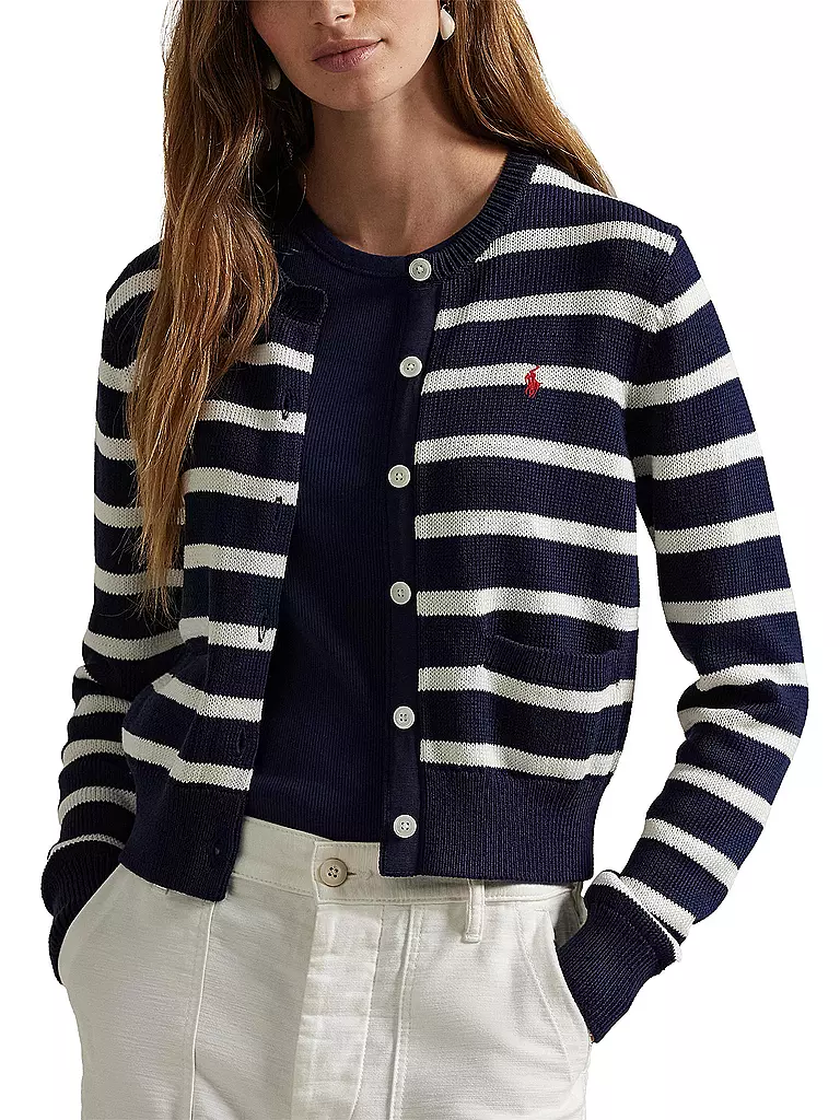 POLO RALPH LAUREN | Cardigan | Blu scuro