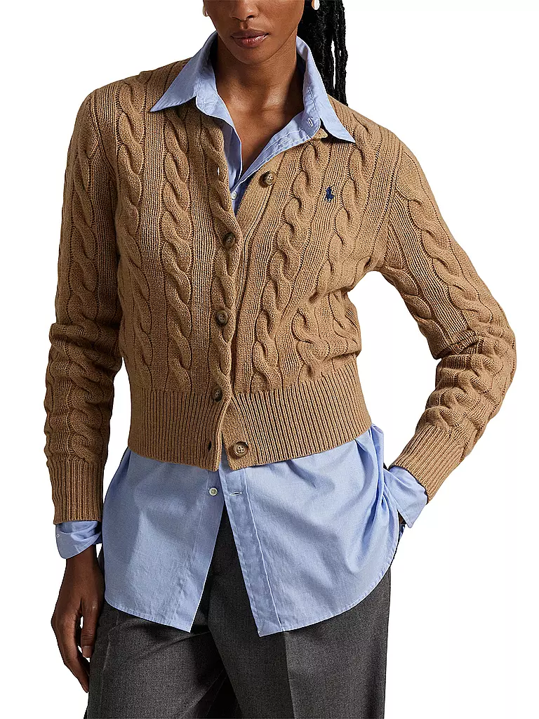 POLO RALPH LAUREN | Cardigan | Cammello