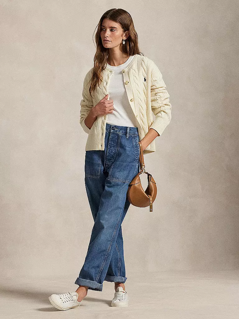 POLO RALPH LAUREN | Cardigan | Crema