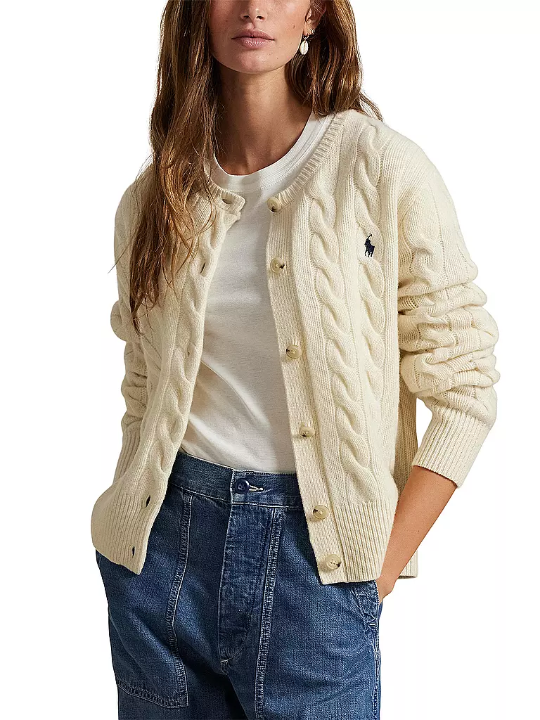 POLO RALPH LAUREN | Cardigan | Crema