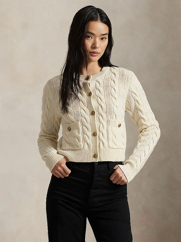 POLO RALPH LAUREN | Cardigan | Crema