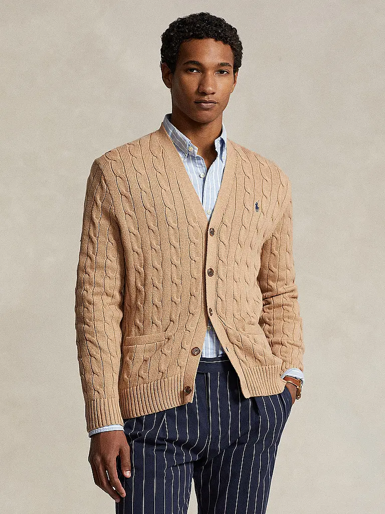 POLO RALPH LAUREN | Cardigan | Cammello