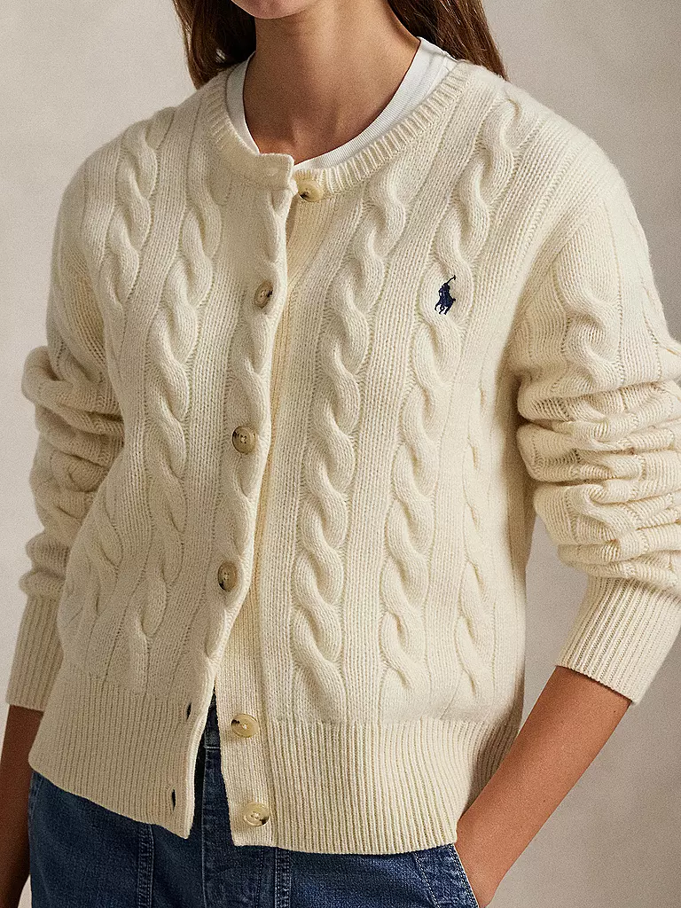 POLO RALPH LAUREN | Cardigan | Crema