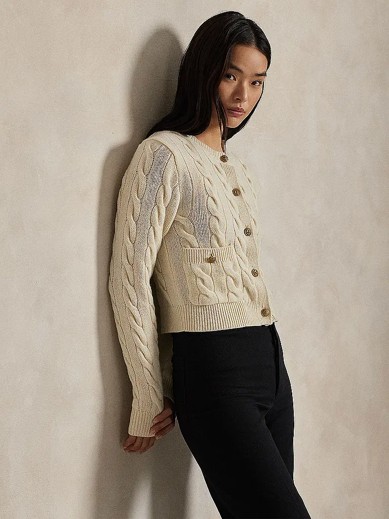 POLO RALPH LAUREN | Cardigan | Crema