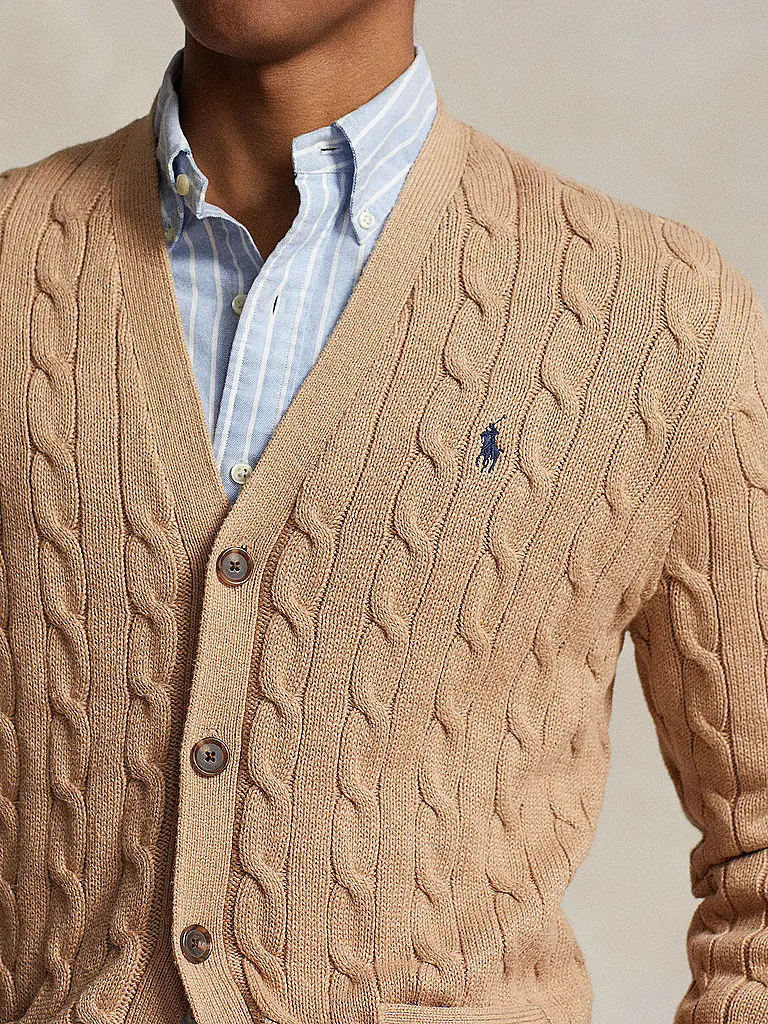 POLO RALPH LAUREN | Cardigan | Cammello