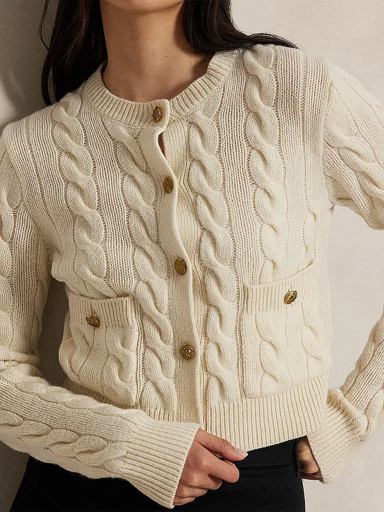 POLO RALPH LAUREN | Cardigan | Crema