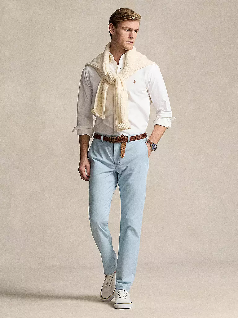 POLO RALPH LAUREN | Chino Slim Fit  | Blu chiaro