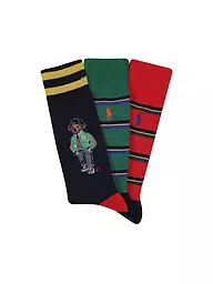 POLO RALPH LAUREN | Confezione regalo di calze, confezione da 3, assortite | Multicolore