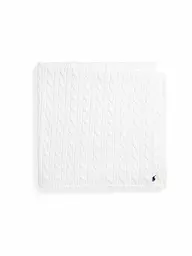 POLO RALPH LAUREN | Coperta in maglia per neonato | Bianco