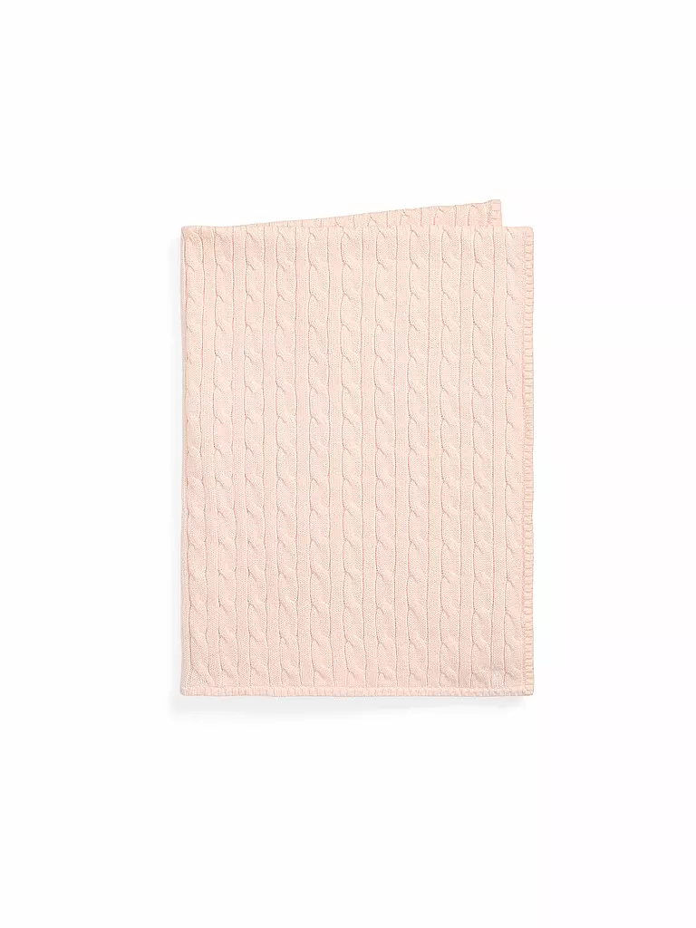 POLO RALPH LAUREN | Coperta in maglia per neonato | Rosa