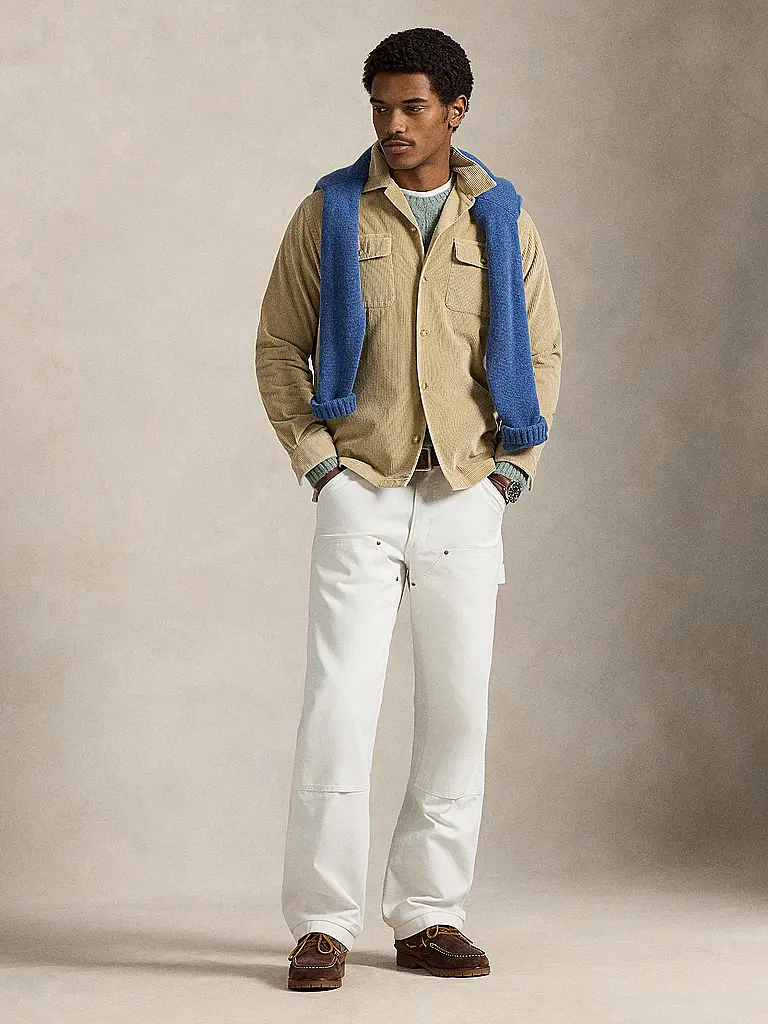 POLO RALPH LAUREN | Cord Overshirt | Beige