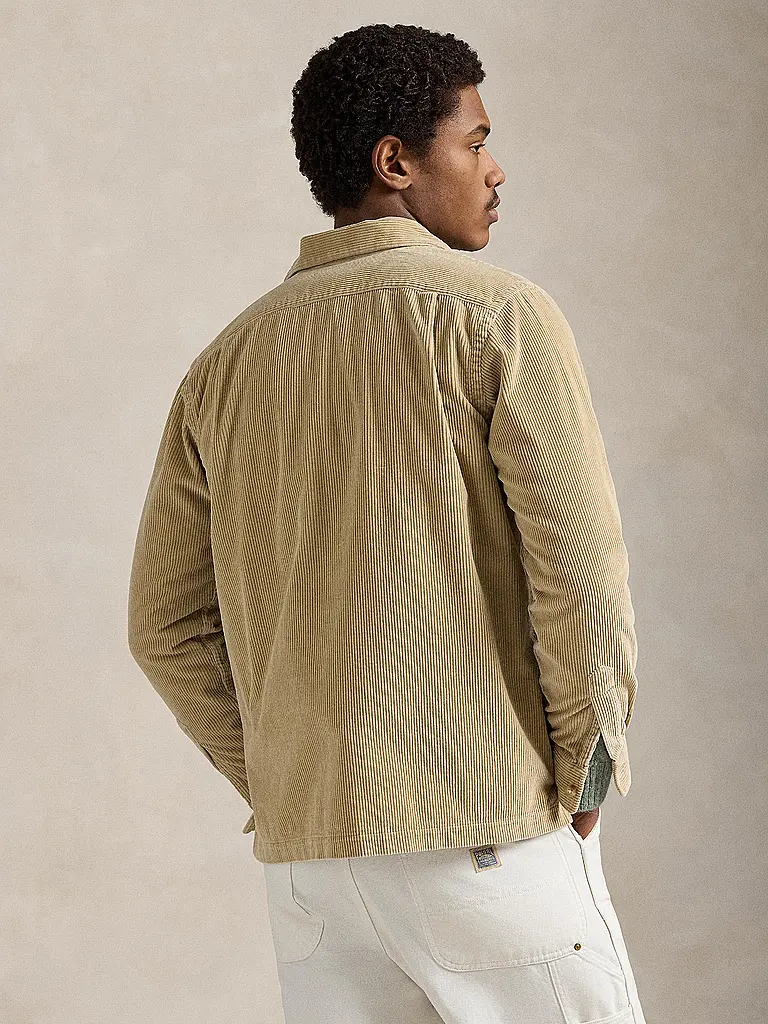 POLO RALPH LAUREN | Cord Overshirt | Beige