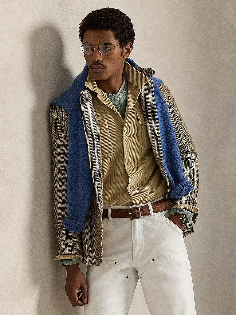 POLO RALPH LAUREN | Cord Overshirt | Beige