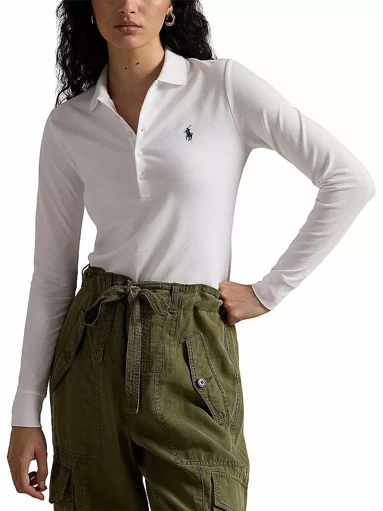 POLO RALPH LAUREN | Damen Poloshirt JULIE | Bianco