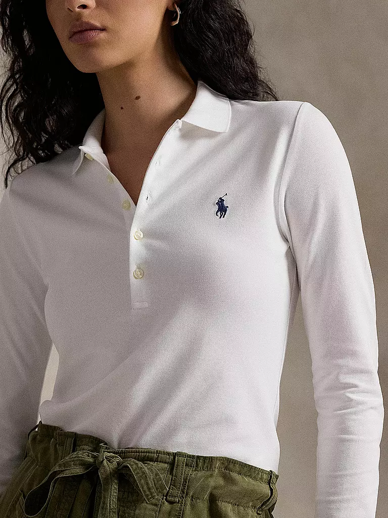 POLO RALPH LAUREN | Damen Poloshirt JULIE | Bianco