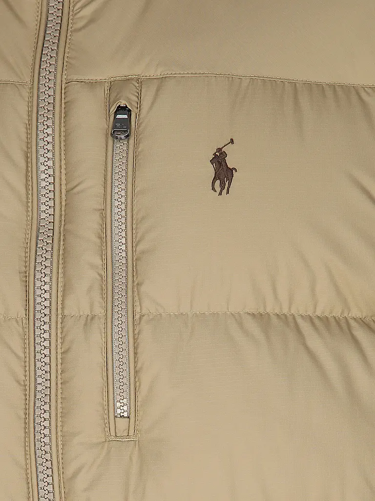 POLO RALPH LAUREN | Daunengilet GROHAM | Cammello