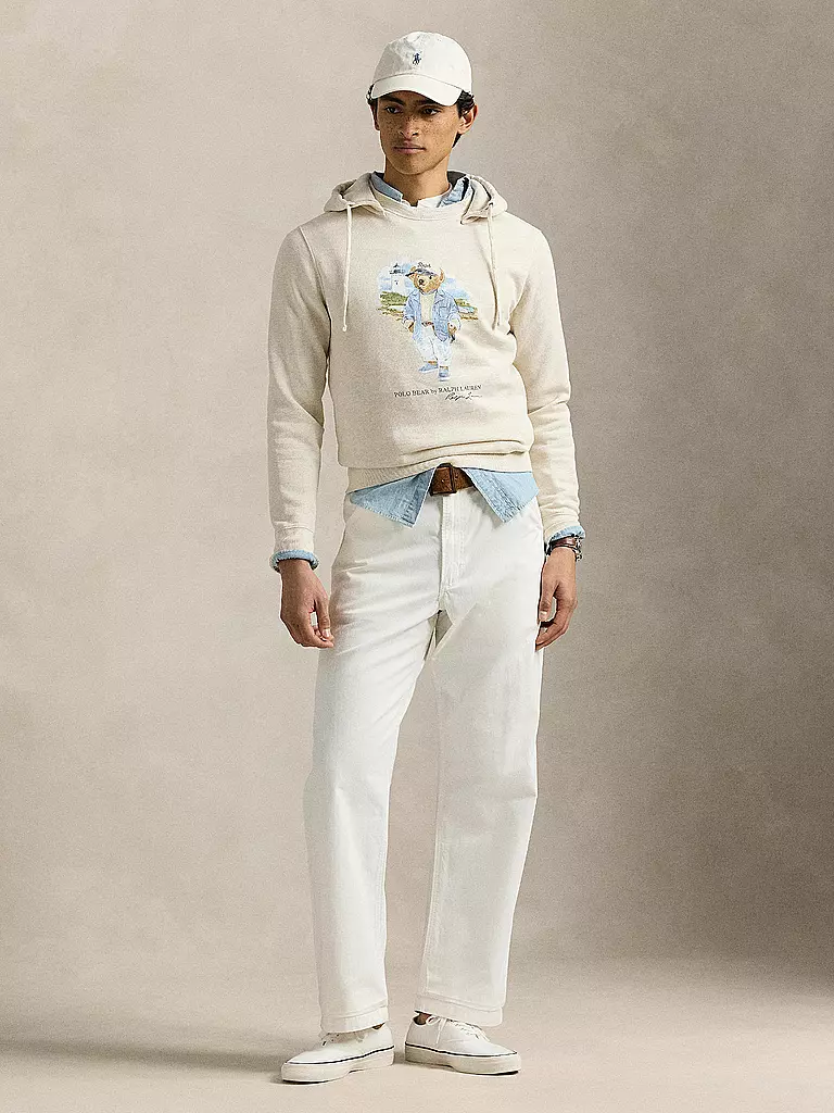 POLO RALPH LAUREN | Felpa con cappuccio - Hoodie | Bianco