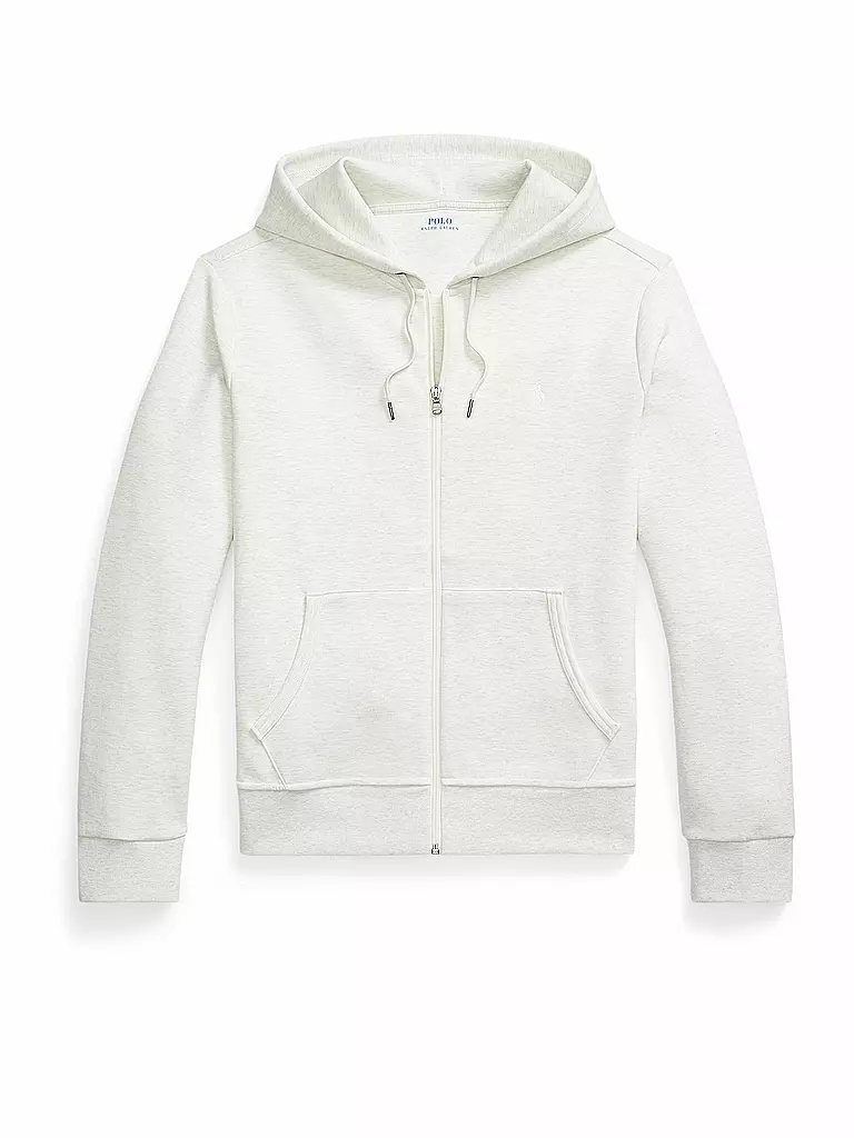 POLO RALPH LAUREN | Felpa con cappuccio e zip | Grigio chiaro