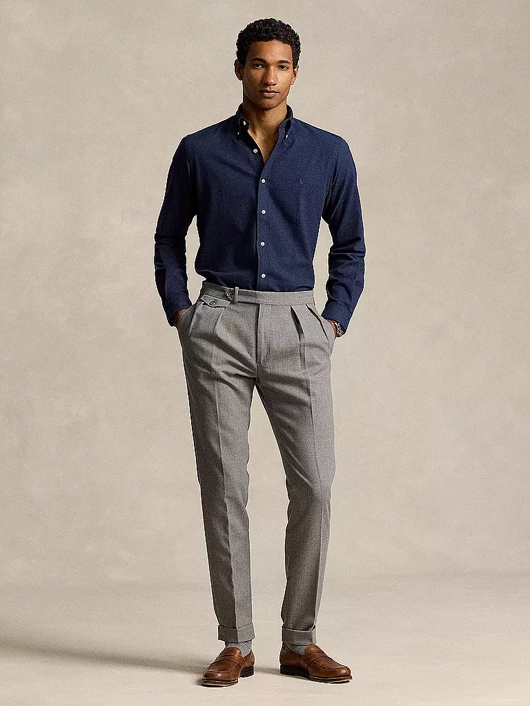 POLO RALPH LAUREN | Flanellhemd | Blu scuro