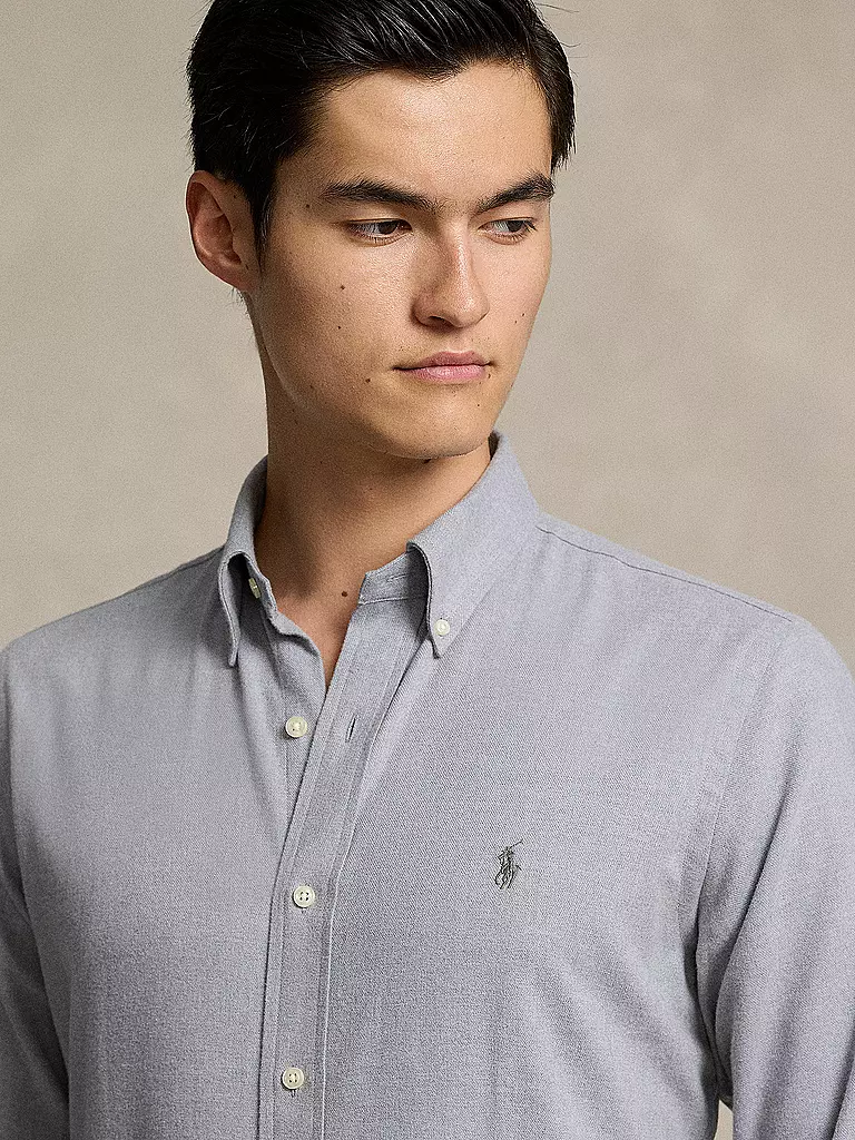 POLO RALPH LAUREN | Flanellhemd | Grigio chiaro