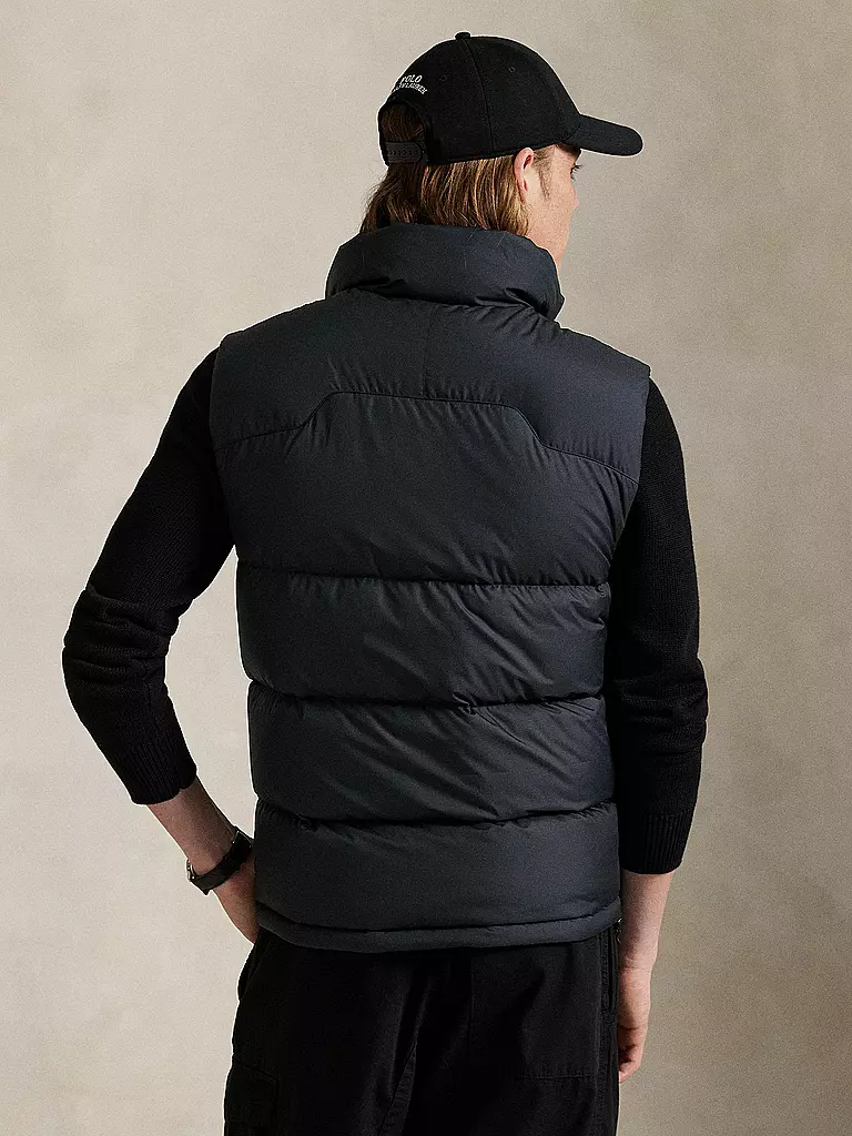 POLO RALPH LAUREN | Gilet trapuntato in piumino | Nero