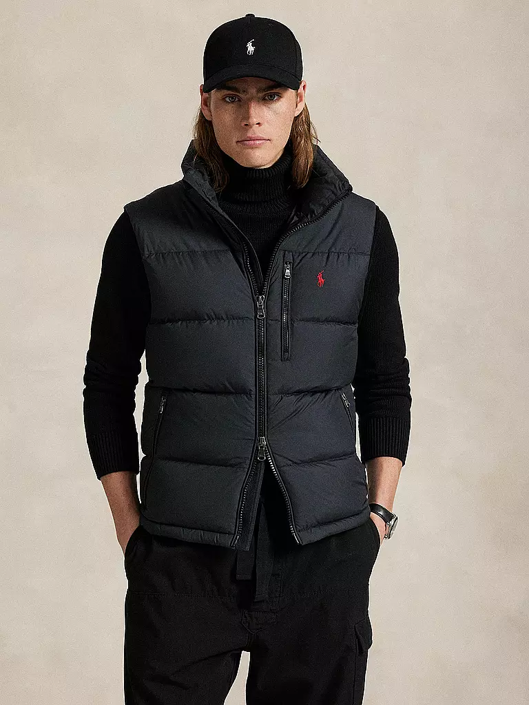 POLO RALPH LAUREN | Gilet trapuntato in piumino | Nero