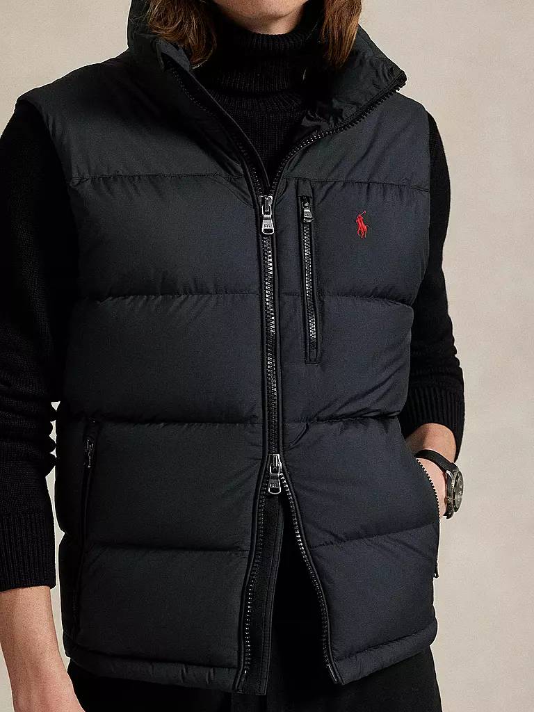 POLO RALPH LAUREN | Gilet trapuntato in piumino | Nero