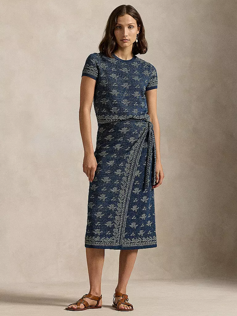 POLO RALPH LAUREN | Gonna a portafoglio | Blu scuro