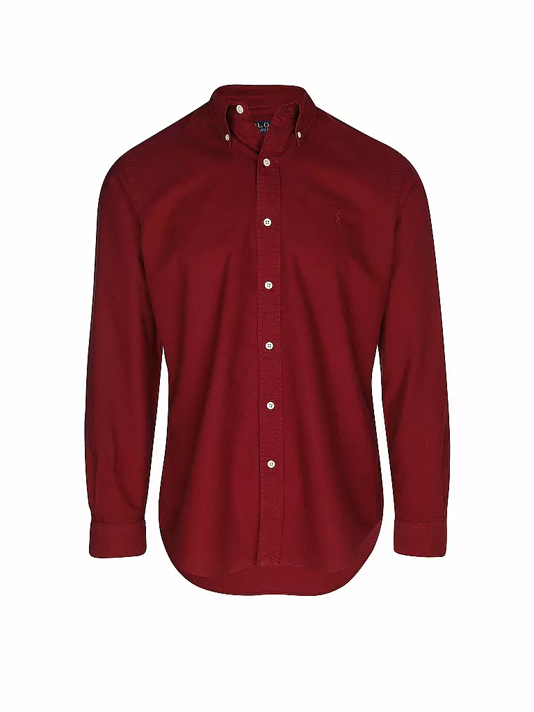 POLO RALPH LAUREN | Hemd Custom Fit | Rosso scuro