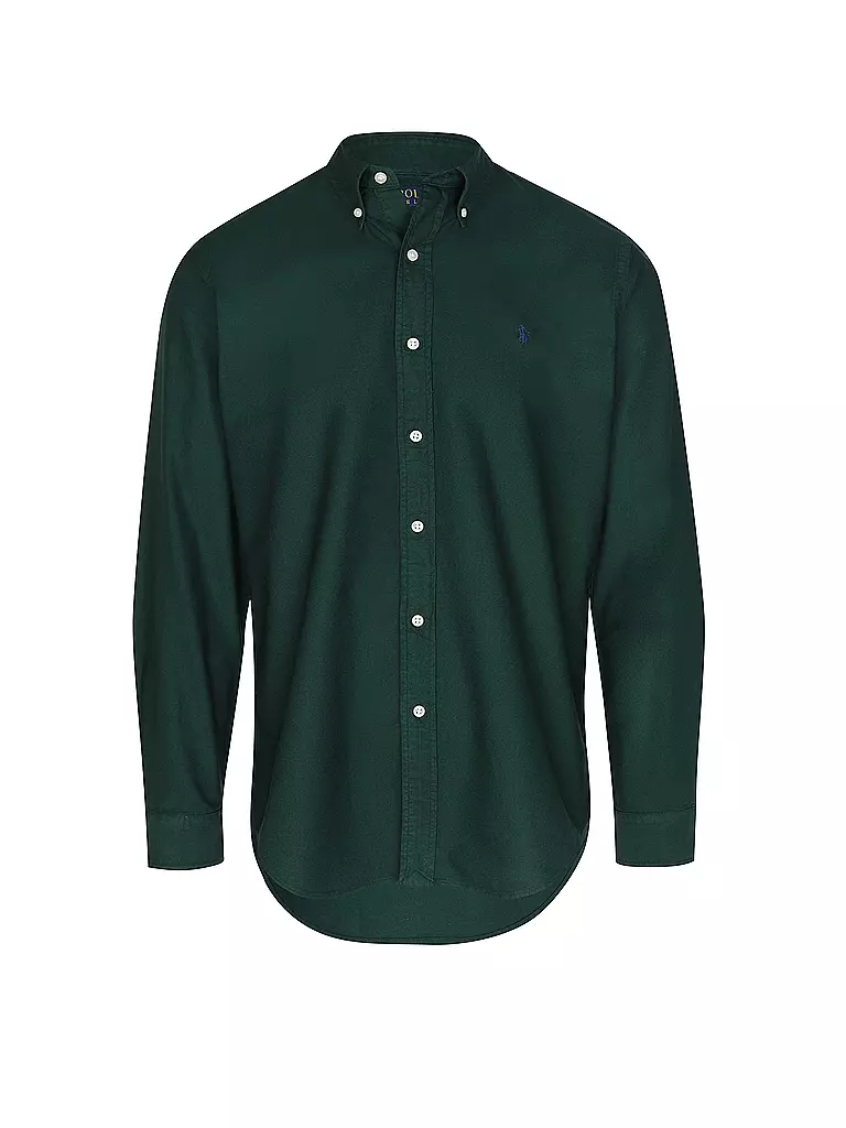 POLO RALPH LAUREN | Hemd Custom Fit | Verde scuro