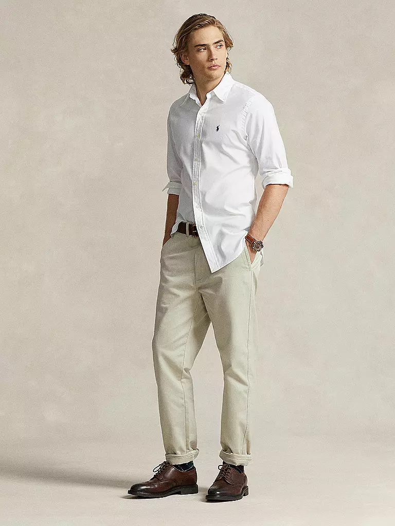 POLO RALPH LAUREN | Hemd Custom Fit | Bianco