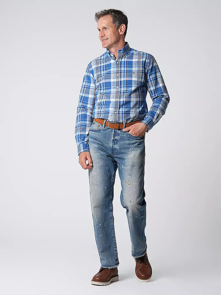 POLO RALPH LAUREN | Hemd Custom Fit | Blu