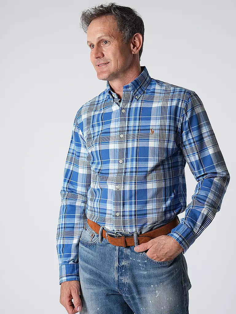 POLO RALPH LAUREN | Hemd Custom Fit | Blu