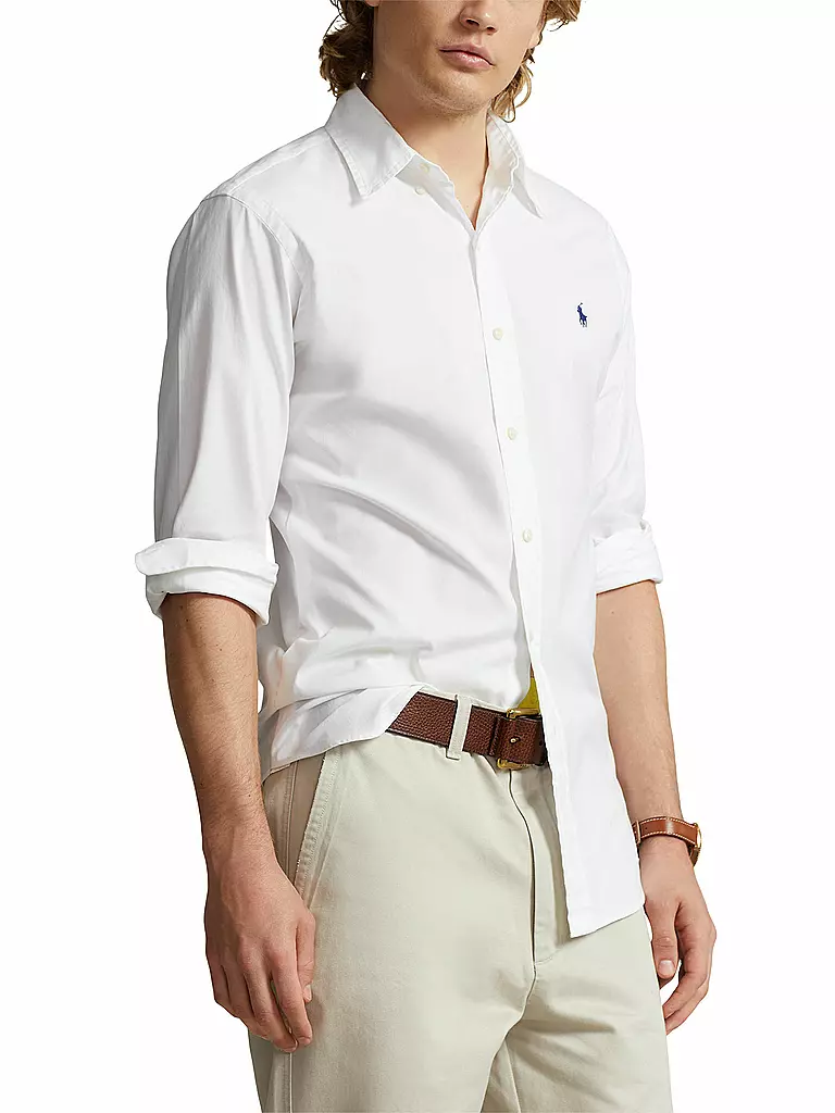 POLO RALPH LAUREN | Hemd Custom Fit | Bianco