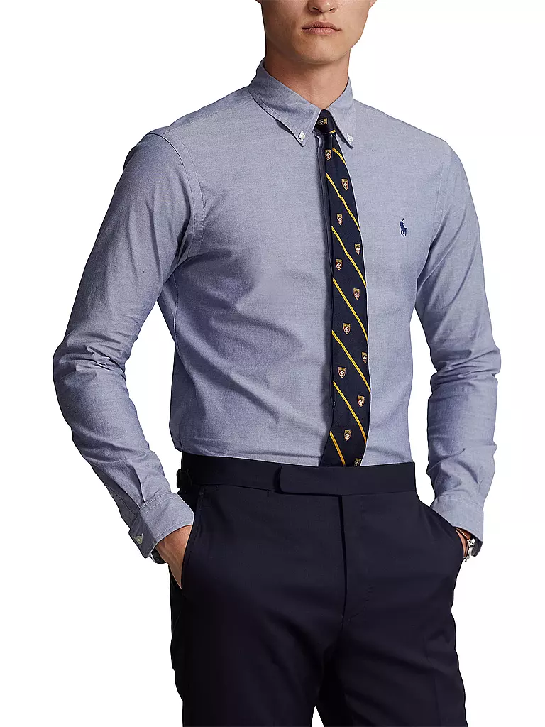 POLO RALPH LAUREN | Hemd Custom Fit | Blu scuro