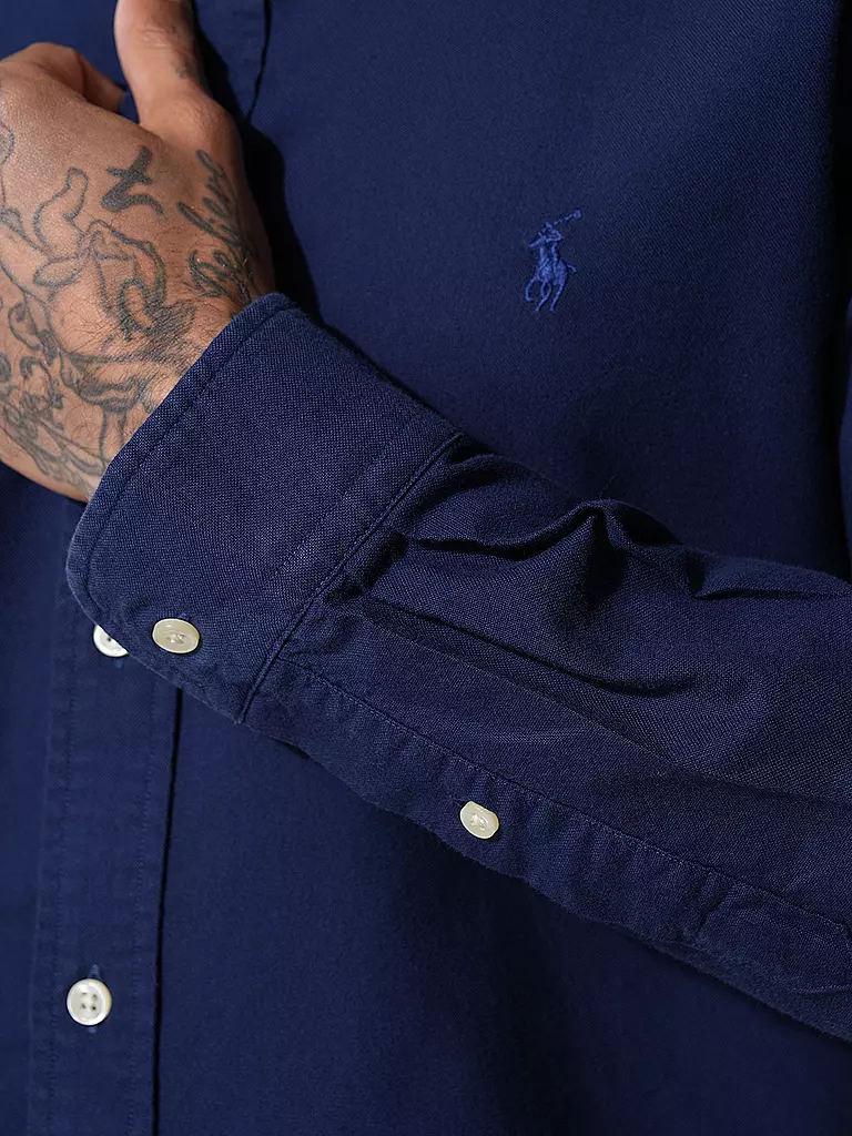 POLO RALPH LAUREN | Hemd Custom Fit | Blu scuro