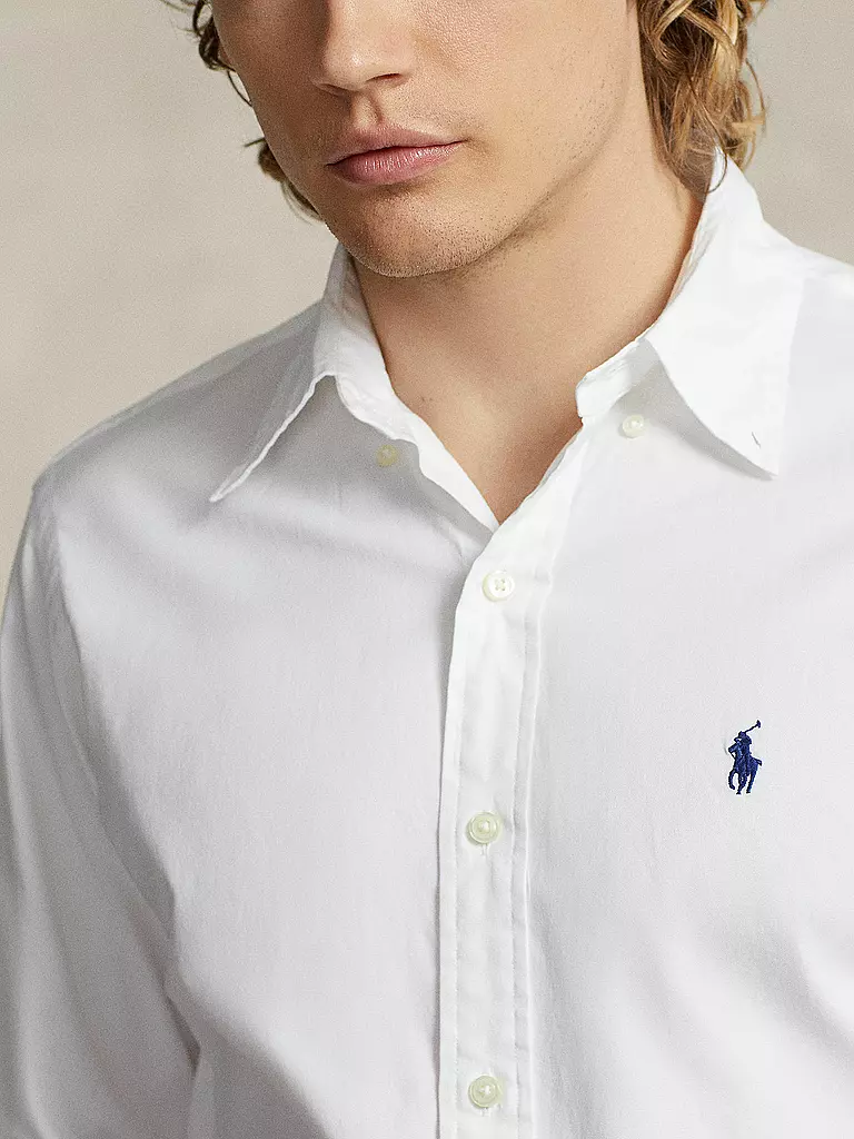 POLO RALPH LAUREN | Hemd Custom Fit | Bianco